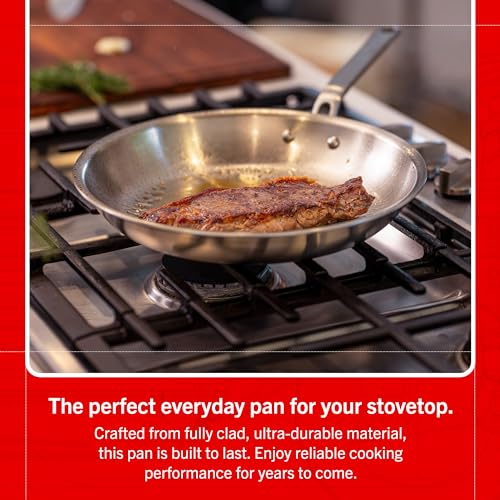 8.5 Inch 5-Ply Stainless Steel Frying Pan M904360