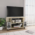Sonoma Oak Chipboard TV Cabinet with Castors J24333