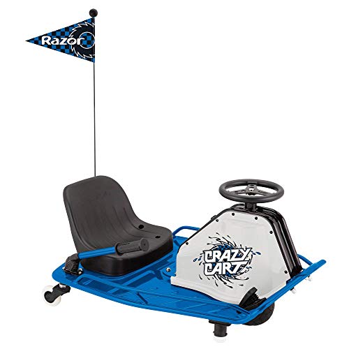 Blue 2 Pack Motorized Drifting Ride with Drift Bar and Rechargeable Battery S961604