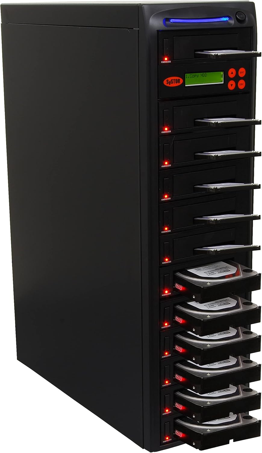 HDD/SSD Hard Drive Duplicator & Eraser for SATA 3.5 Disk & 2.5 Solid State Drives C50568