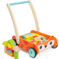 Wooden Baby Learning Walker Push Toy 35 Pcs X8157