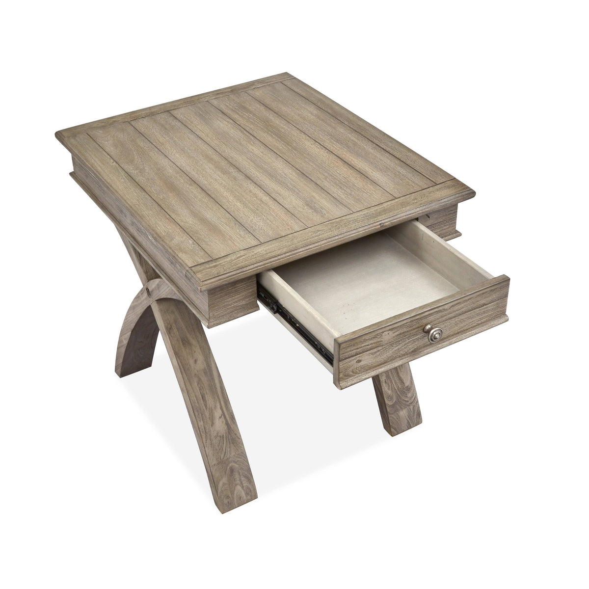 Rectangular Acacia End Table S414