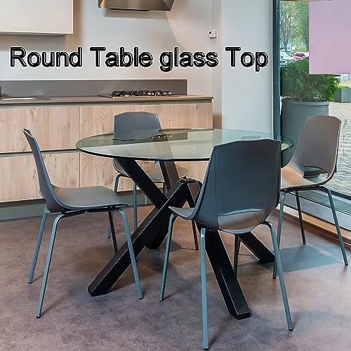 Round Tempered Glass Table Top L7517