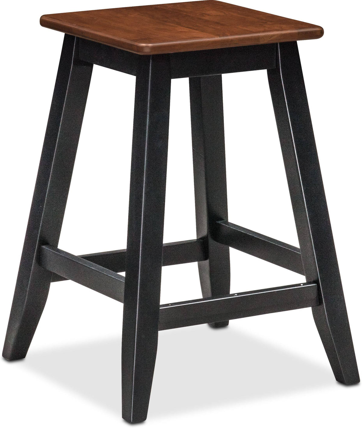 Black and Cherry Counter-Height Stool Z21546
