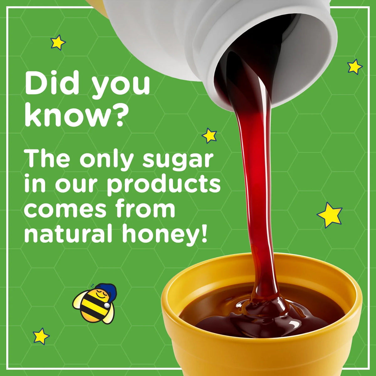 Kids Cough + Mucus Nighttime with Honey, Ivy Leaf, Zinc & Elderberry, Mixed Berry, 4FL Oz W325459