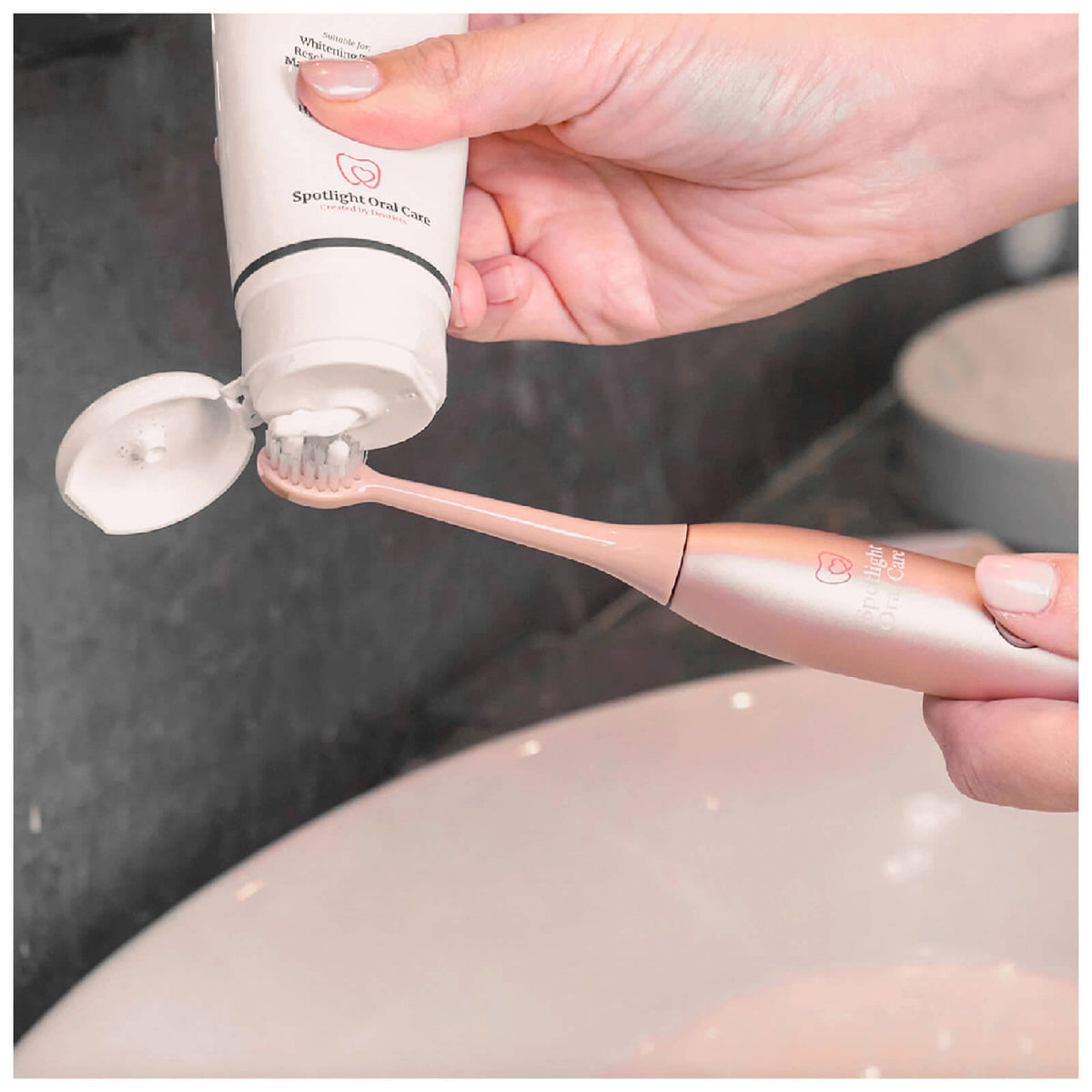 Rose Gold Sonic Toothbrush V95145