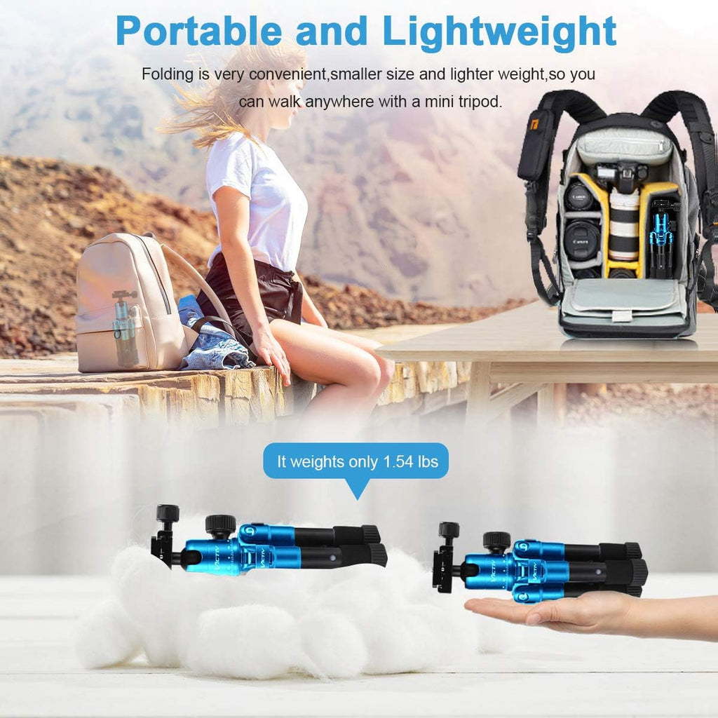 20inch Aluminum Tabletop Tripod with 360 Degree Ball Head, Pack of 2 B9518