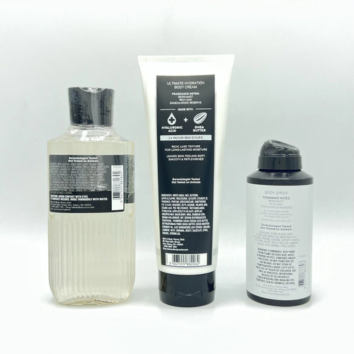 10oz Body Wash, 8oz Body Cream & 3.7oz Body Spray 3-Piece Bundle T1634