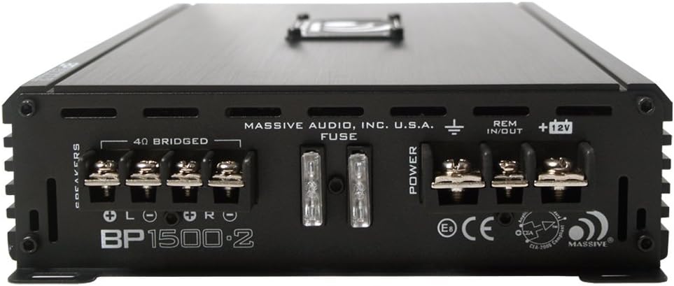 1000 Watts 2 Ohm Car Amplifier with Bass Boost M576689