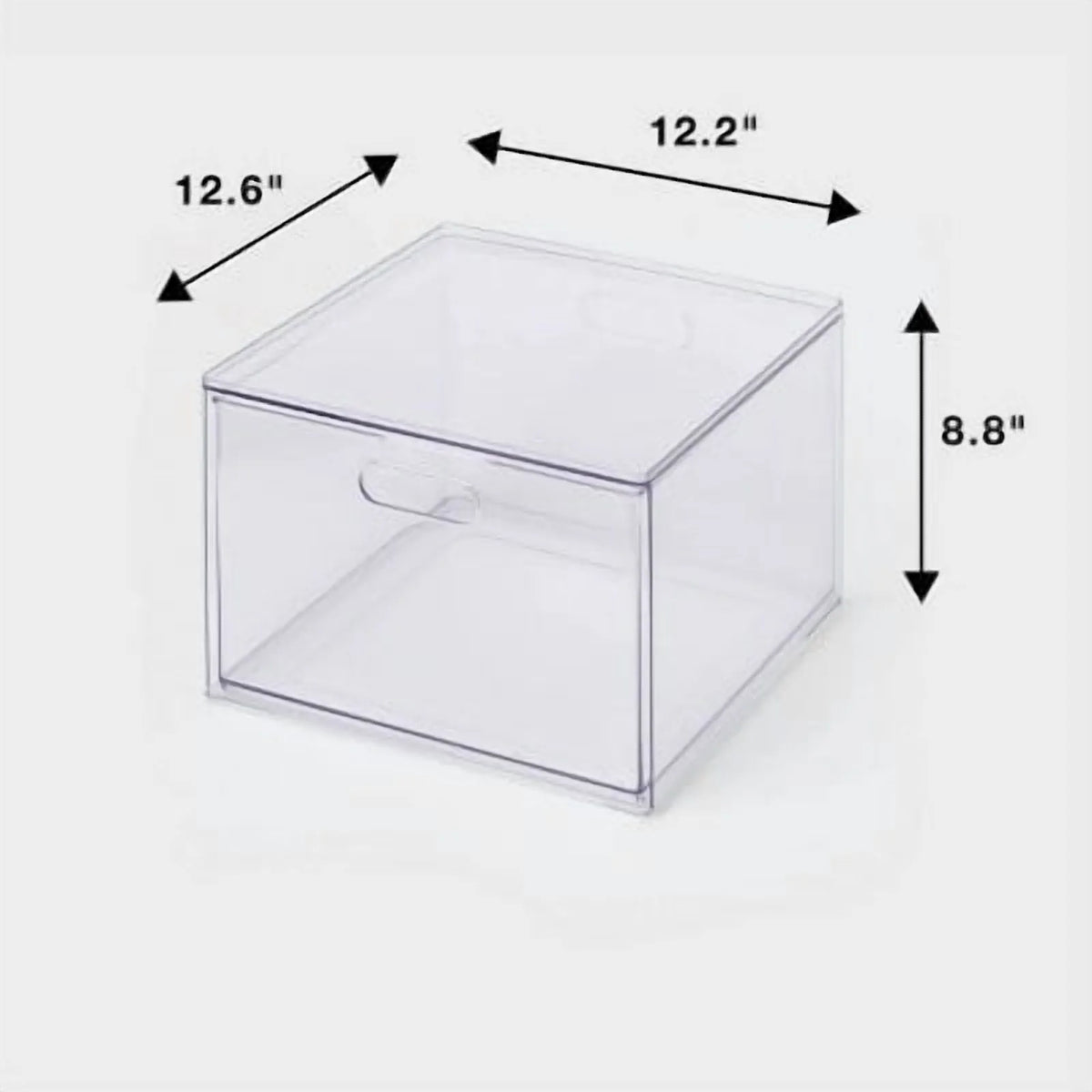Single Drawer Storage Clear PETG Acrylic Drawer P70718