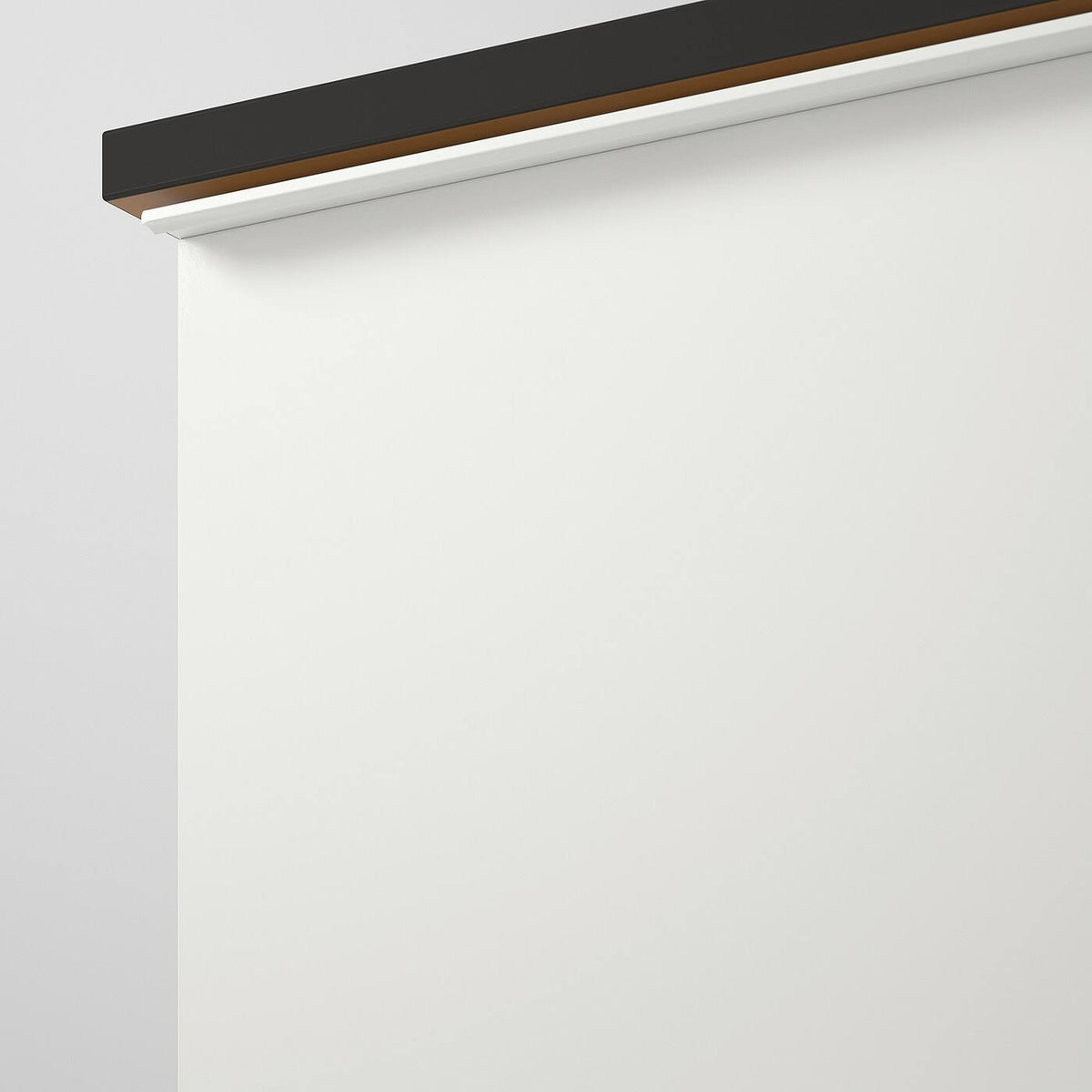 Sink Cabinet with 2 Drawers, High Gloss White O383