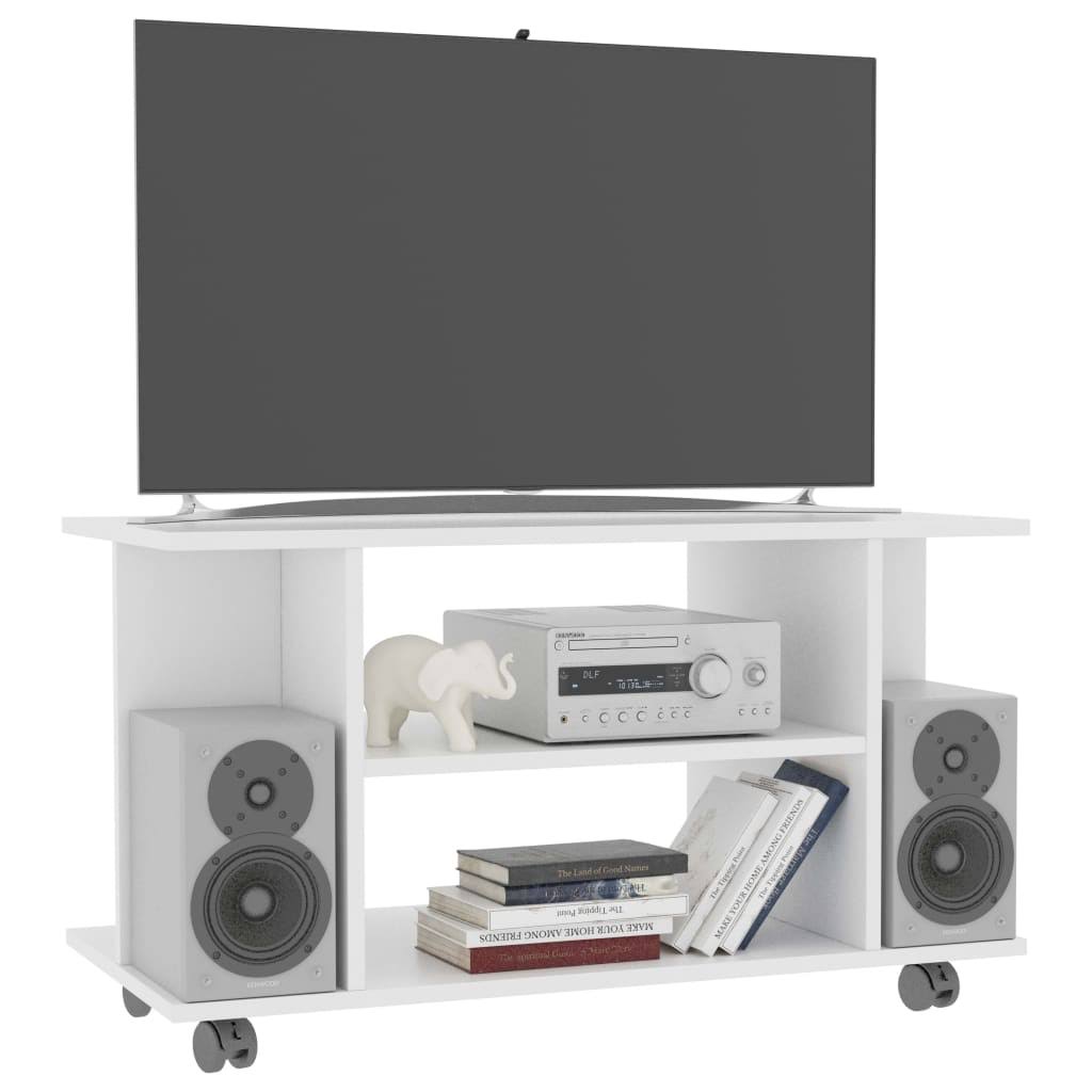 Sonoma Oak Chipboard TV Cabinet with Castors J24333