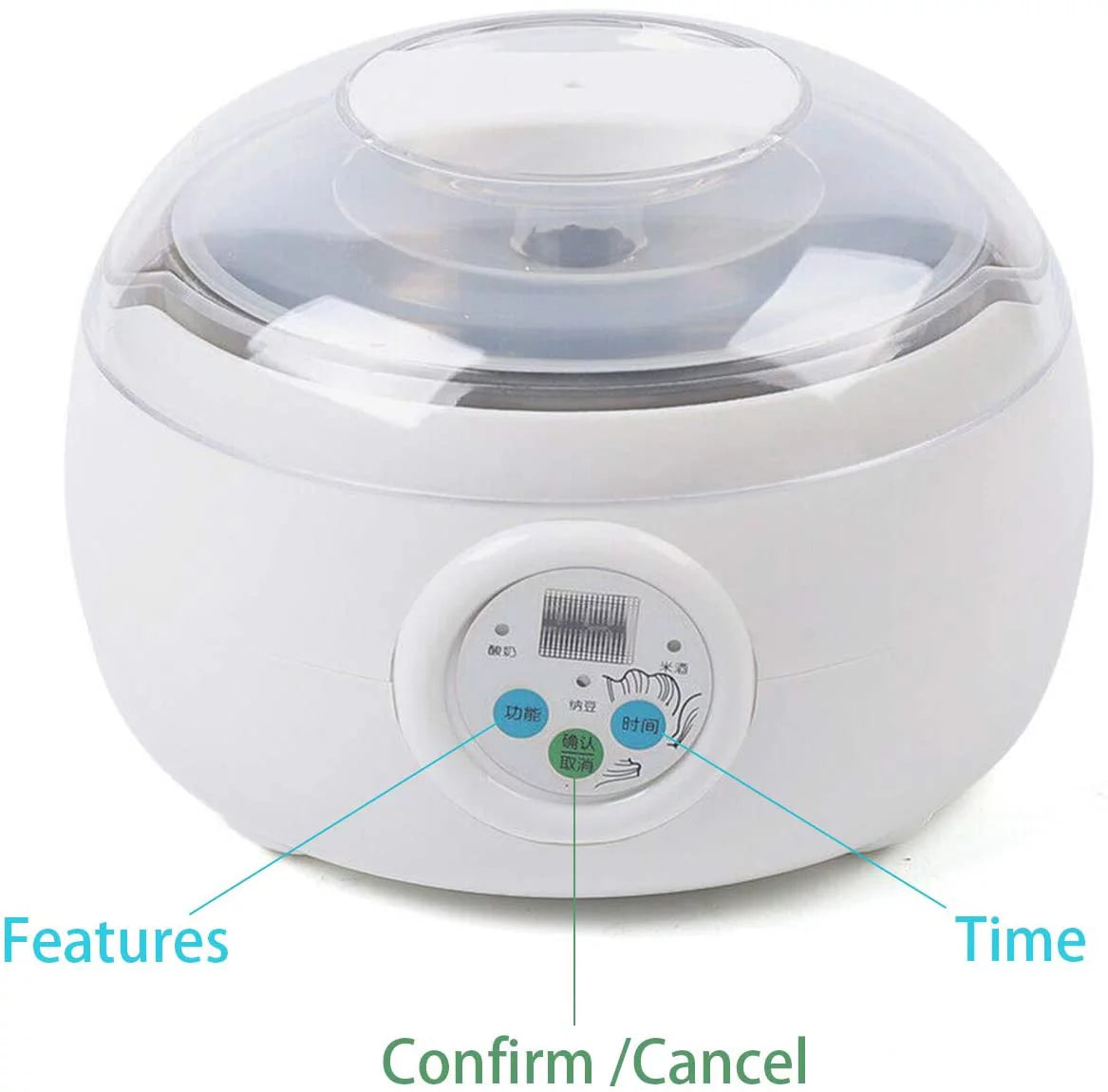 1.5L Stainless Steel White Yogurt Natto Machine X28696