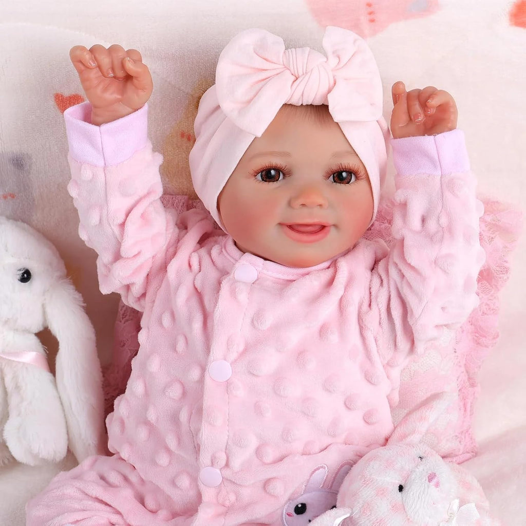17-Inch Full Body Vinyl Realistic Baby Doll P502505