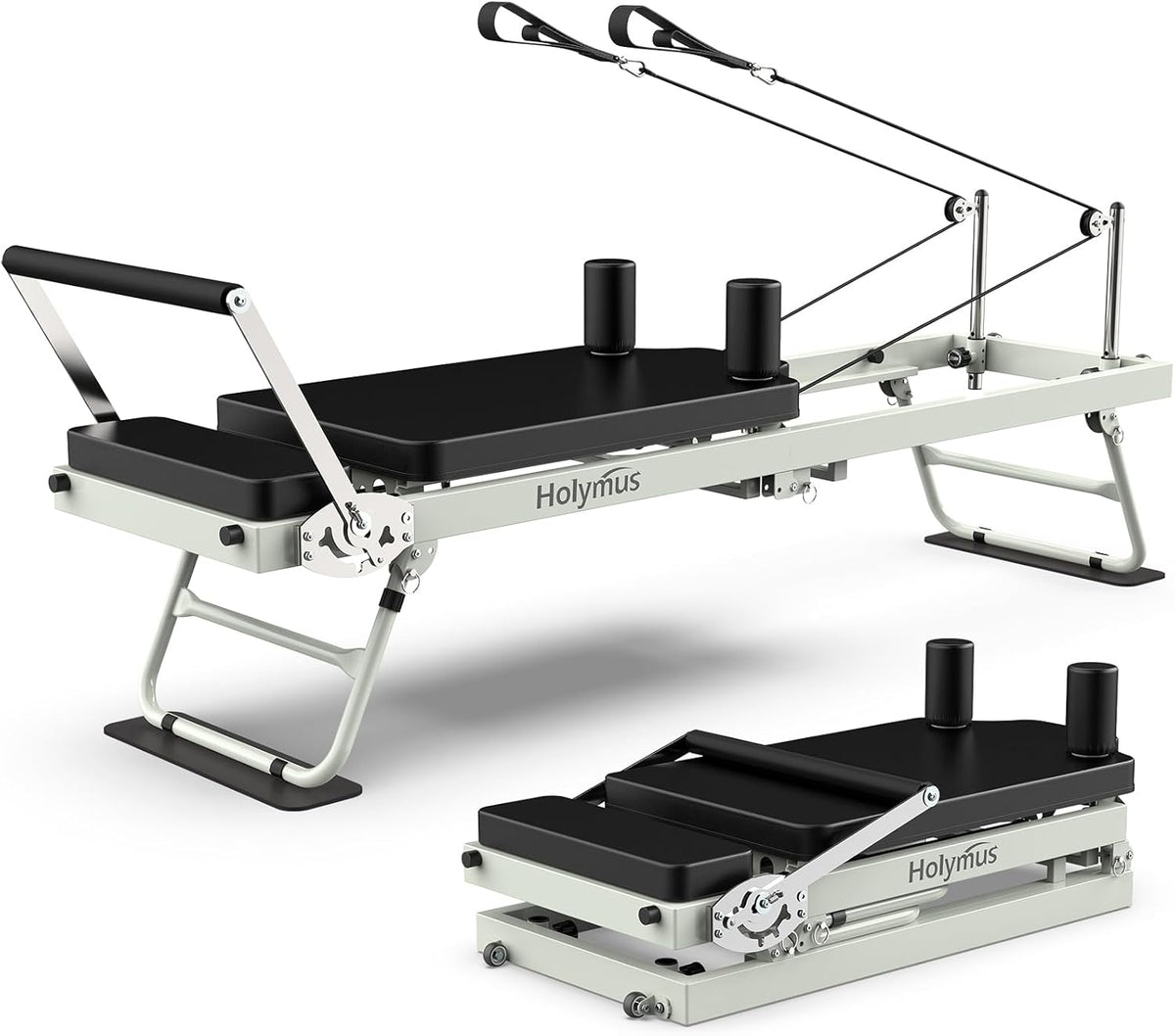 75" Foldable Pilates Reformer Machine H630932
