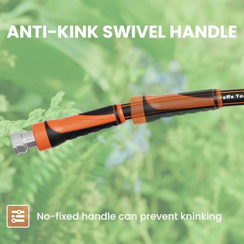 100ft x 5/8" Heavy Duty Flexible Hybrid Hose with Swivel Handle X6355
