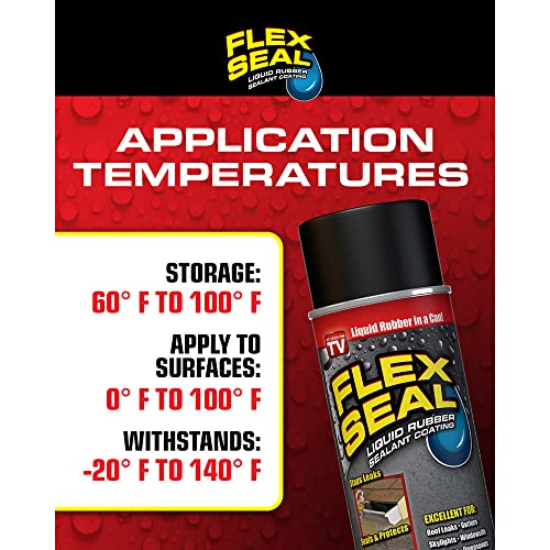 17 oz White Waterproof Rubber Spray Sealant F784664