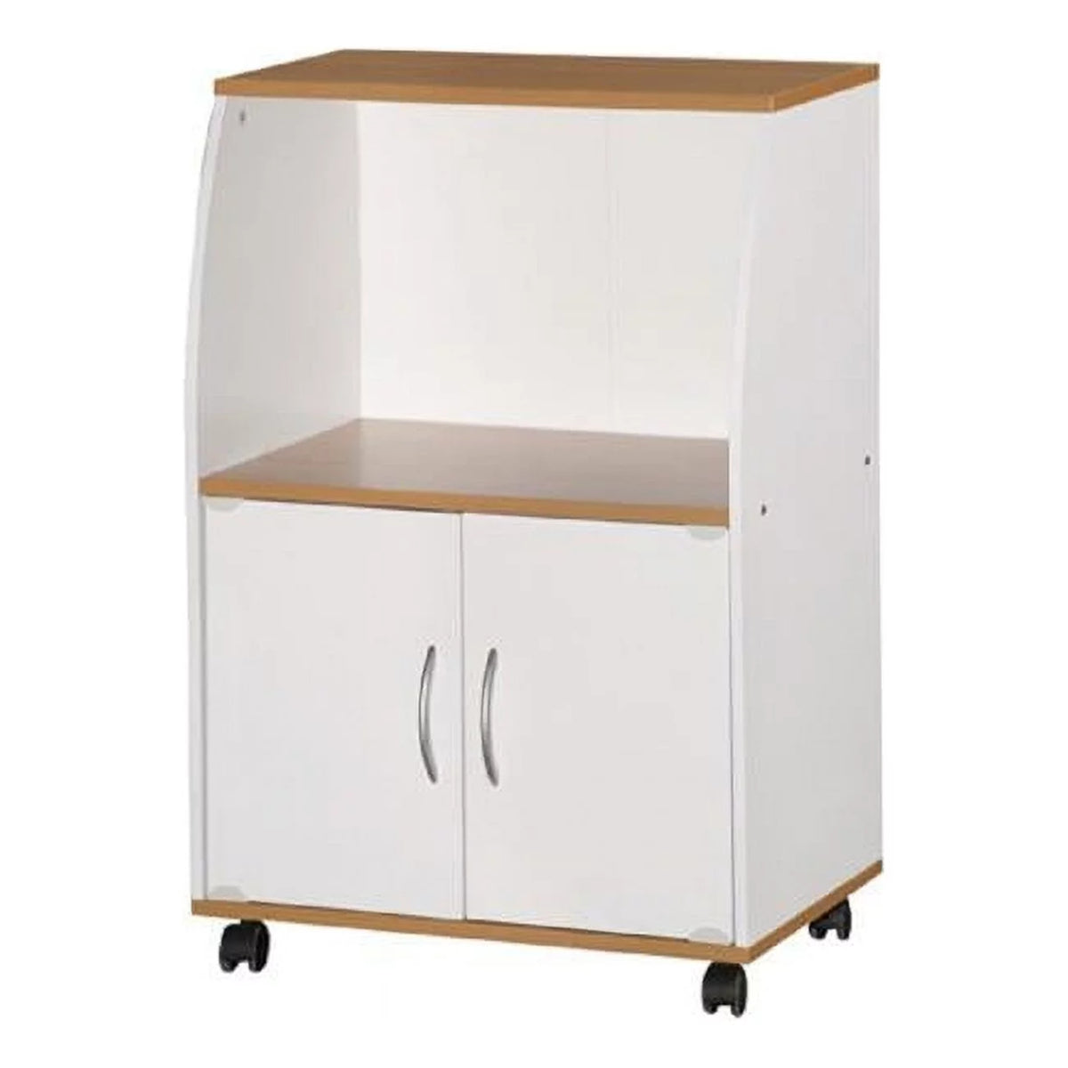 White Microwave Cart L549024