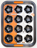 12 Cup Non-Stick Star Shaped Baking Tray O25672