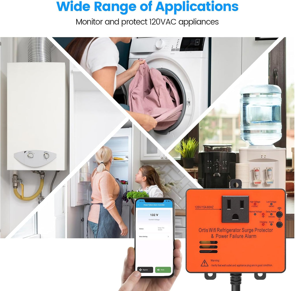 Smart Power Failure Alarm with Surge Protector X474027