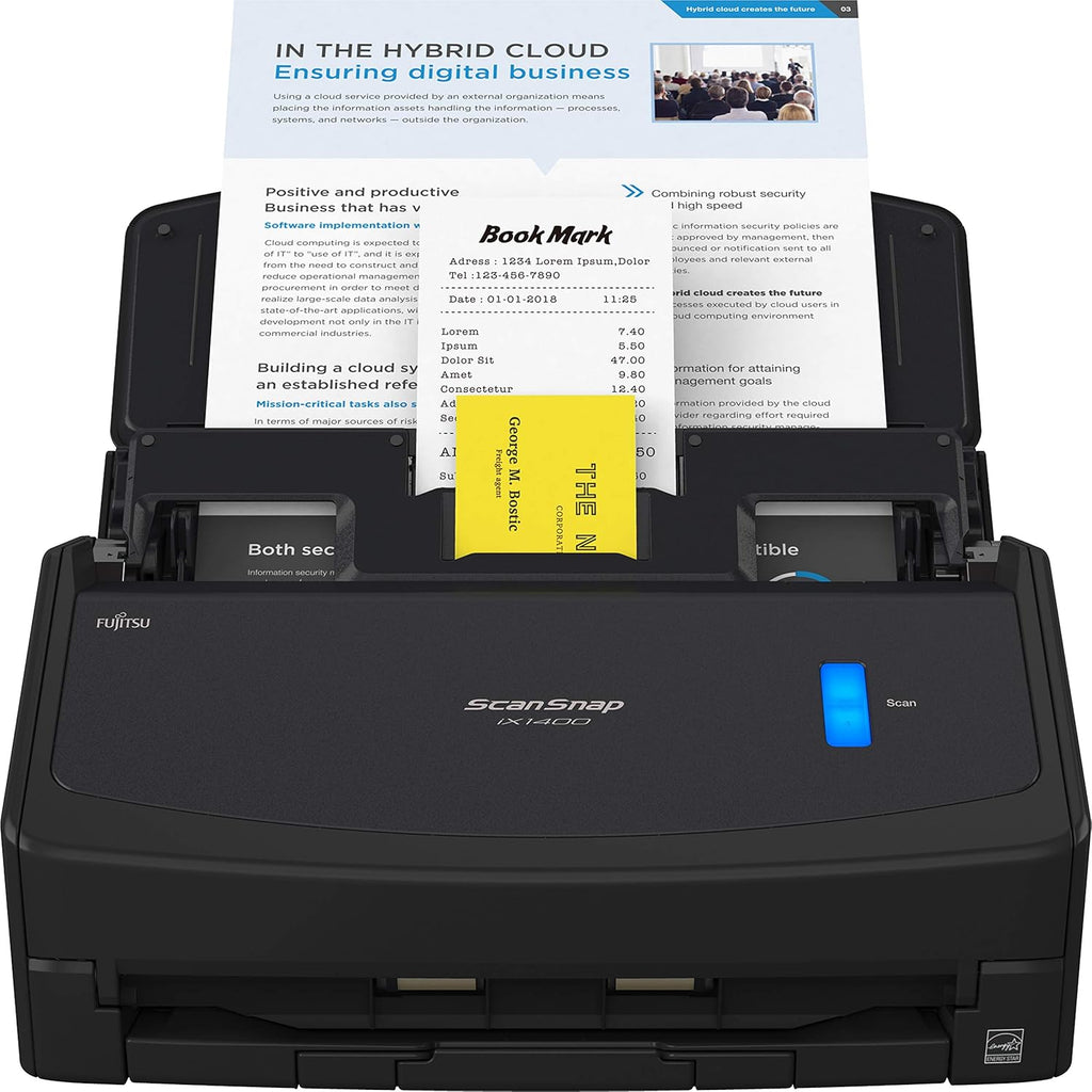 Black Document Scanner J26856