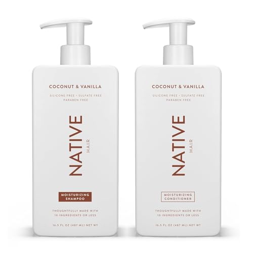 Coconut & Vanilla Shampoo and Conditioner - 2-Pack P9855