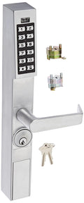 Satin Chrome Finish Electronic Digital Keypad Outside Trim U574465