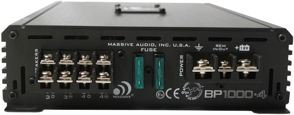 1000 Watts 2 Ohm Car Amplifier with Bass Boost M576689