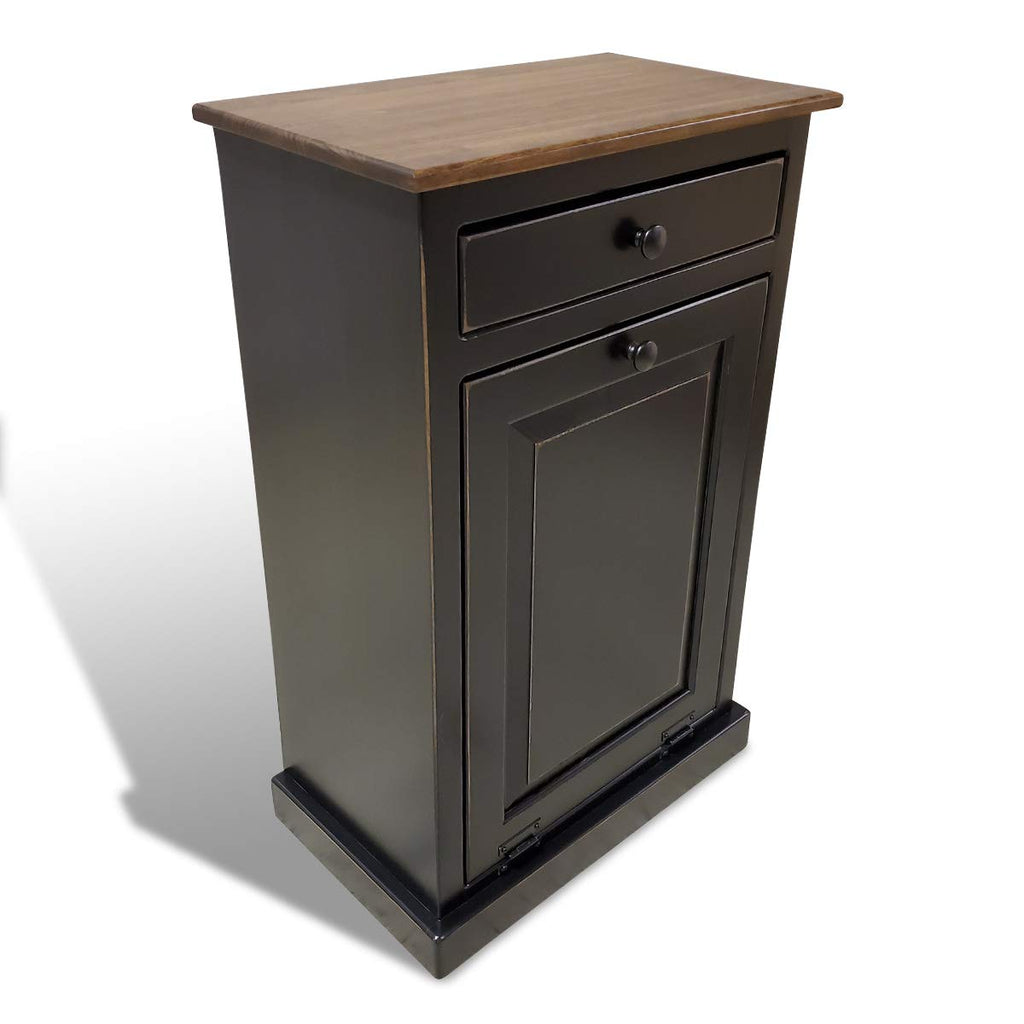 Wooden Pull Out Trash Can Cabinet X951