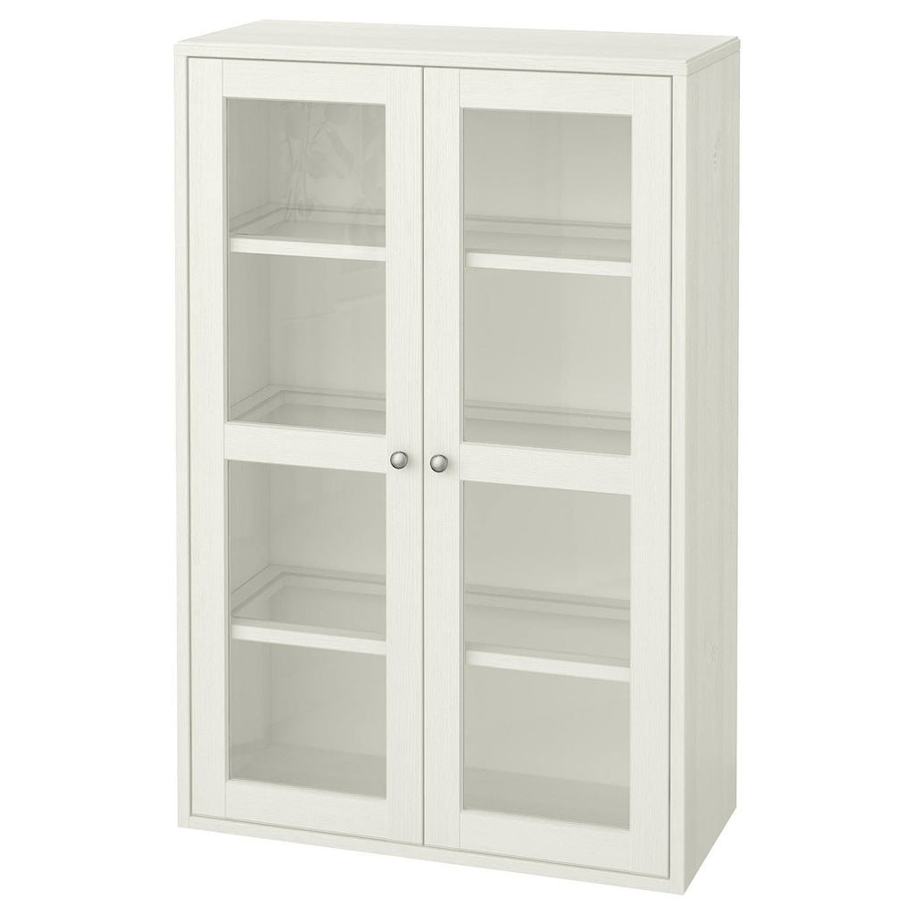 White Glass-Door Cabinet M96549
