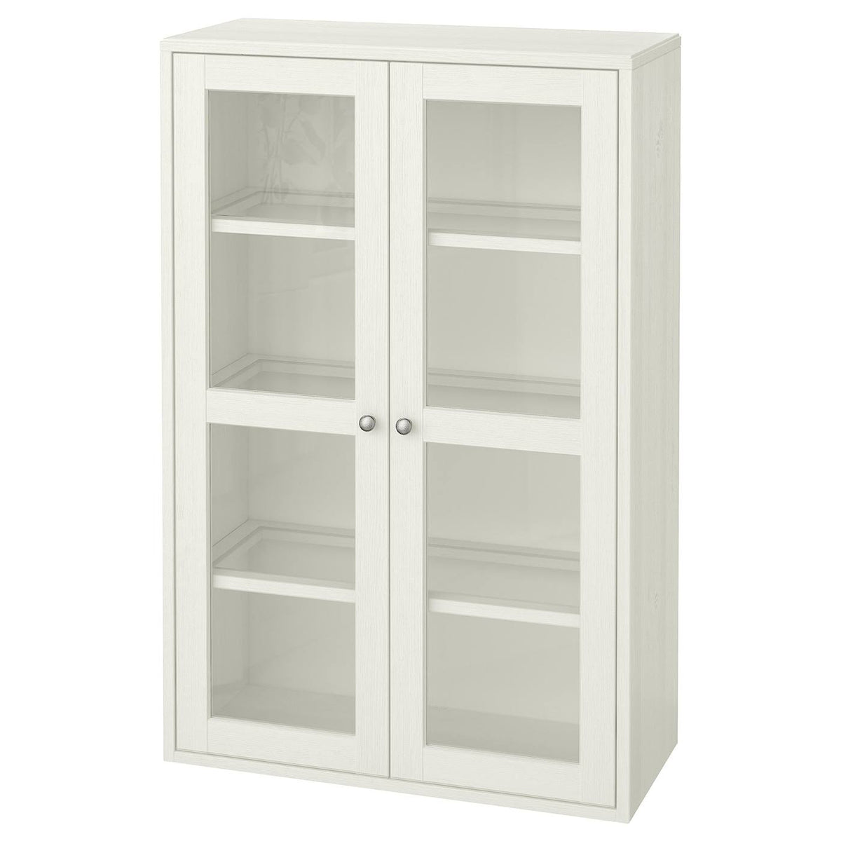 White Glass-Door Cabinet M96549