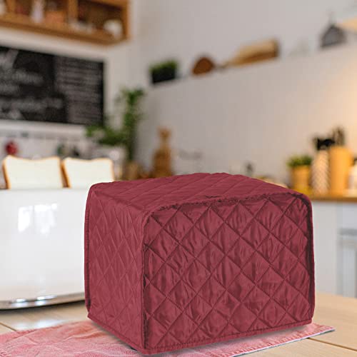Quilted Black Toaster Cover 2 Slice F133