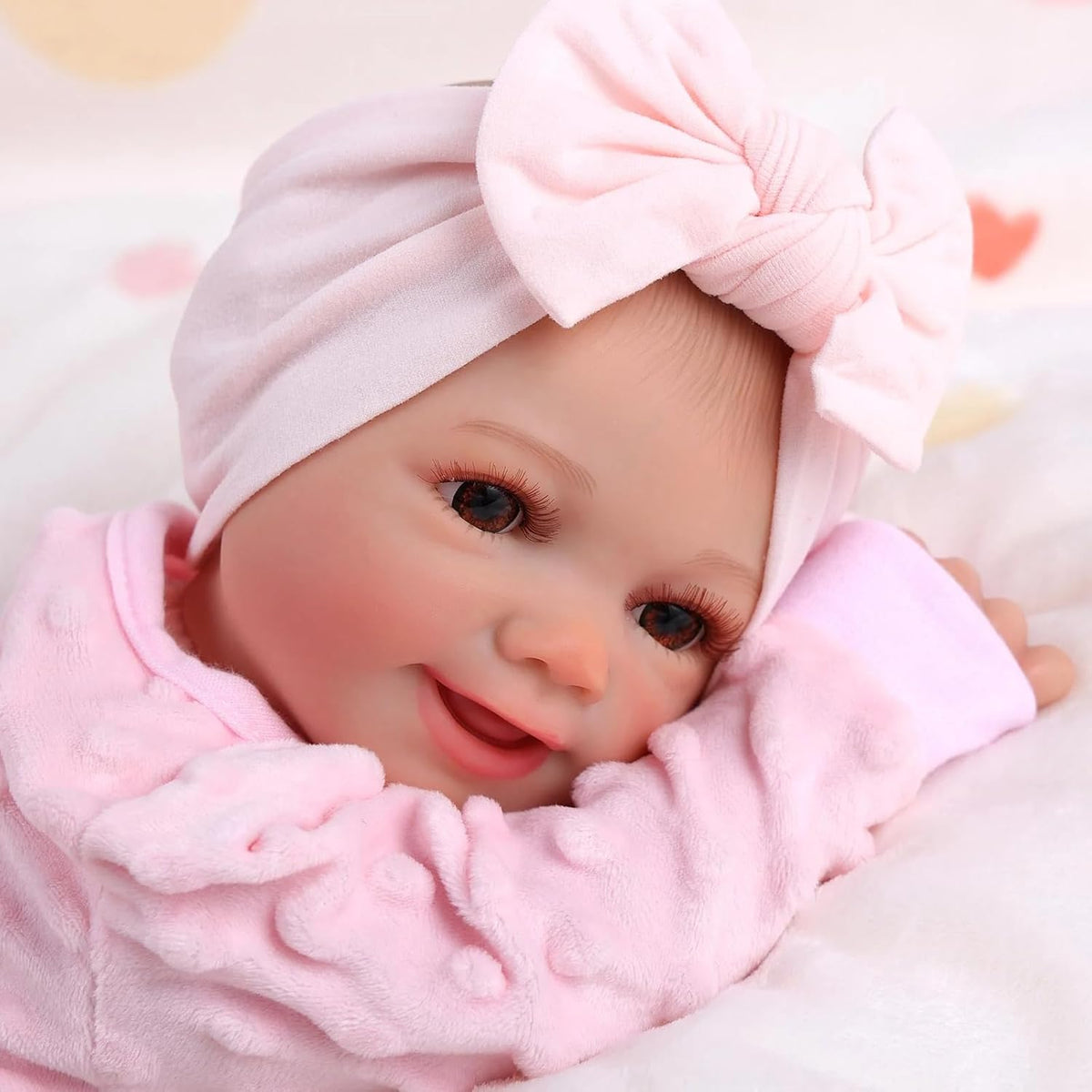 17-Inch Full Body Vinyl Realistic Baby Doll P502505