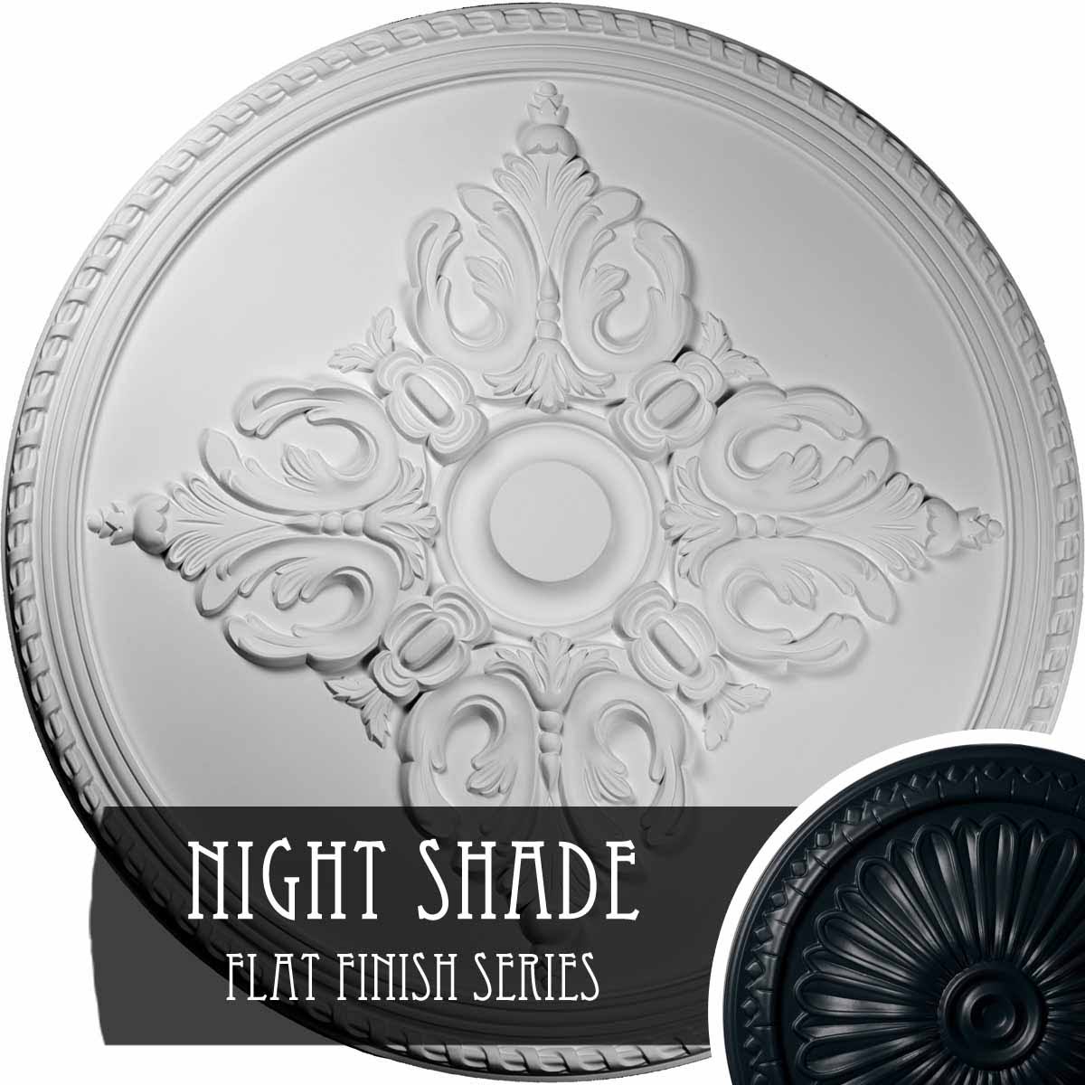 Hand-Painted Ceiling Medallion S1462