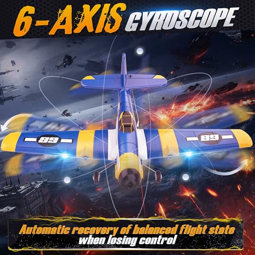 RC Plane with 6-axis Gyro Remote Control J504153