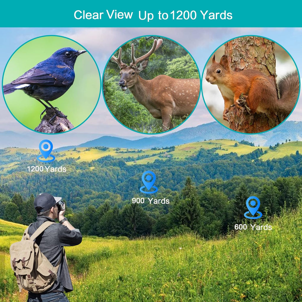 16×52 Waterproof Anti-Fog Monocular with Tripod T280565
