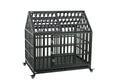 Heavy Duty Dog Cage Crate with Roof W46020