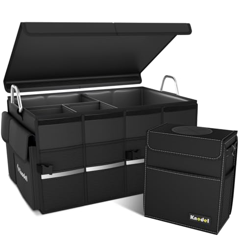 Large Car Trash Can with Lid F3291