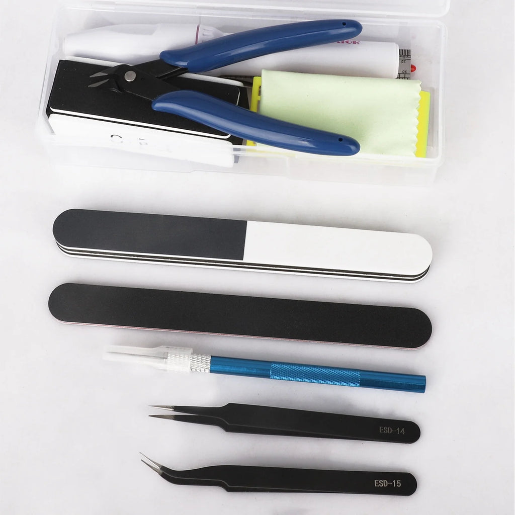 24 Pcs Plastic Model Building Tools Kit Q6824