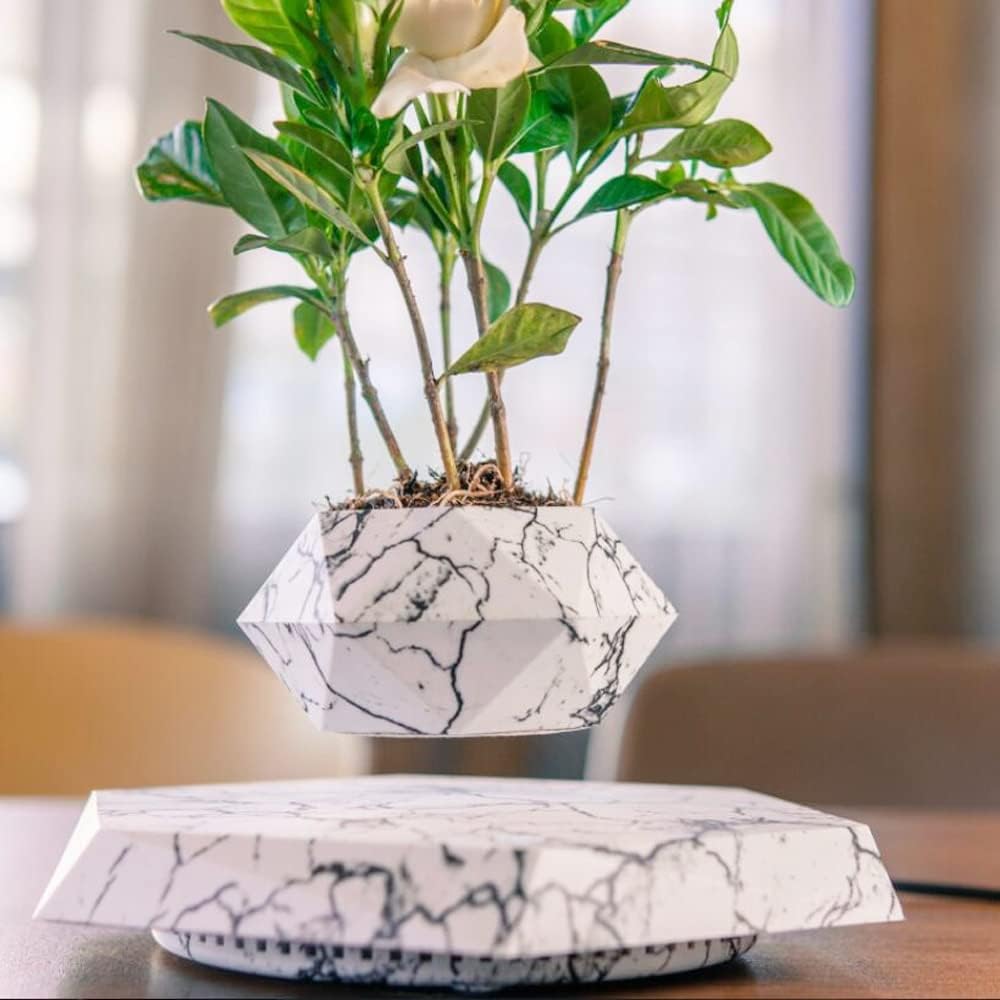 Floating Magnetic Levitating Flower Pot U81698