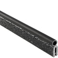Trim Seal with Top Bulb, 3/16” Edge, 3/4” Bulb Seal Diameter, 25’ Length, PVC Plastic with EPDM Rubber Seal, Pack of 2 R318839