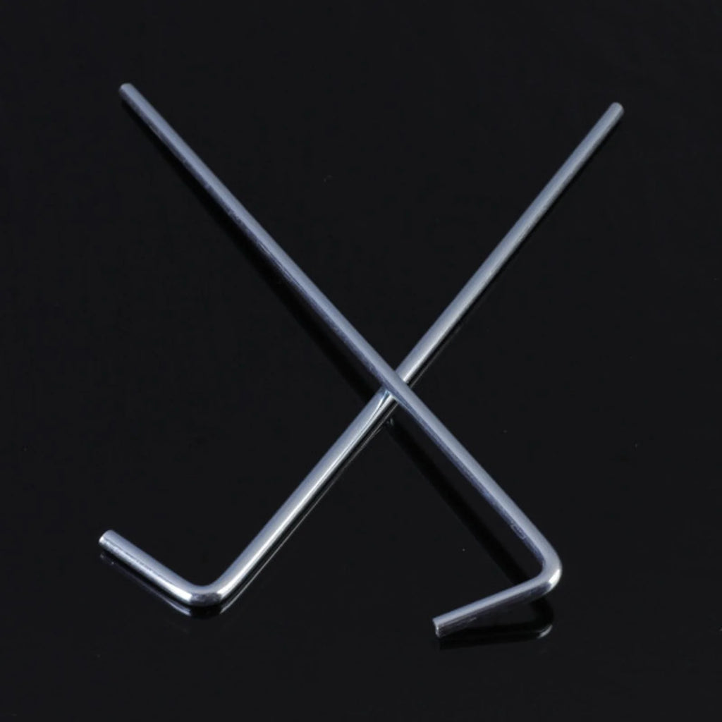 50x Heavy Duty Aluminum Alloy Tent Pegs Stakes J1427