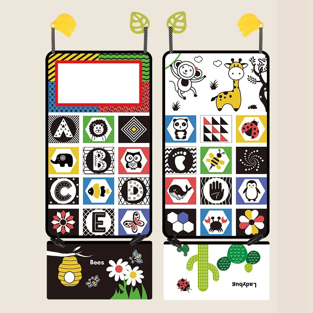 Foldable Mirror Toy Visual Auditive Toys (Alphabet) H2470