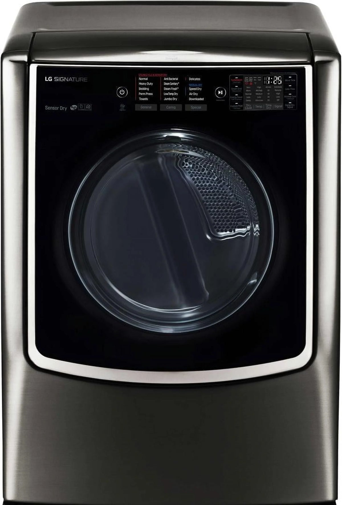 9.0 Cu. Ft. Black Stainless Smart Electric Dryer T42996
