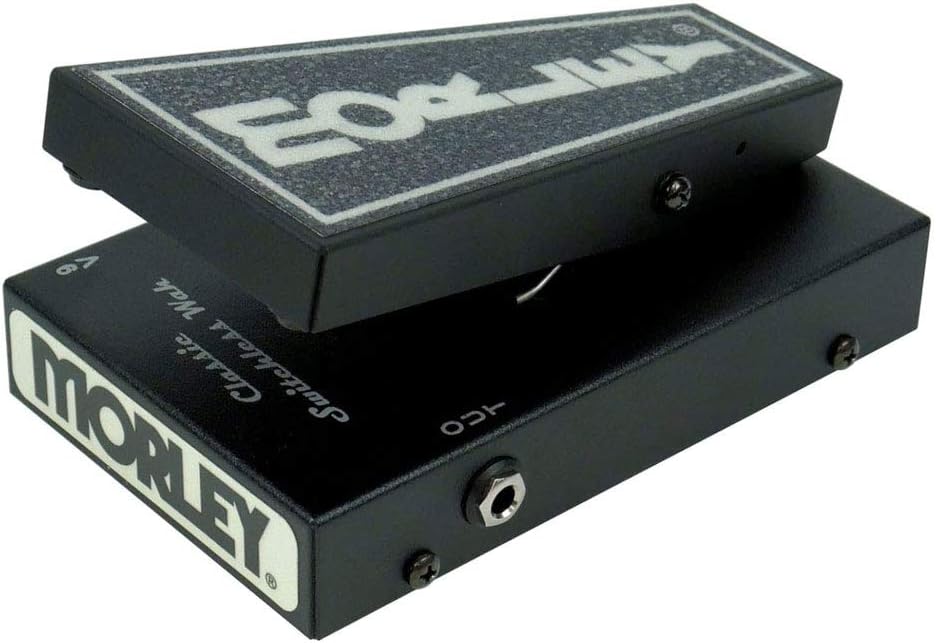 Mini Classic Switchless WAH Pedal with 2x 6' Pro Phone to Phone (1/4) Cables Bundle R6045