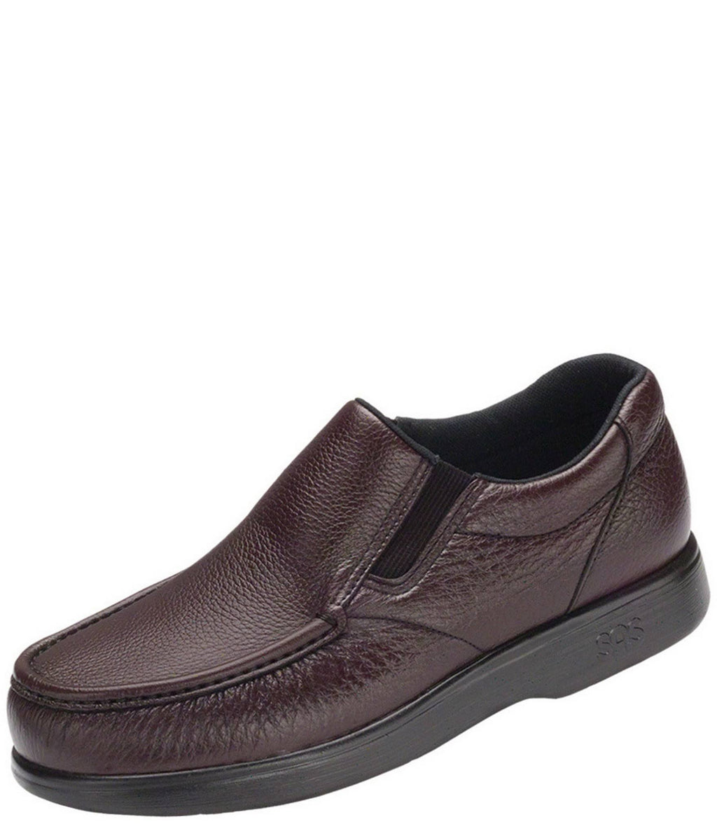 Black Side Gore Wide Shoes P9454