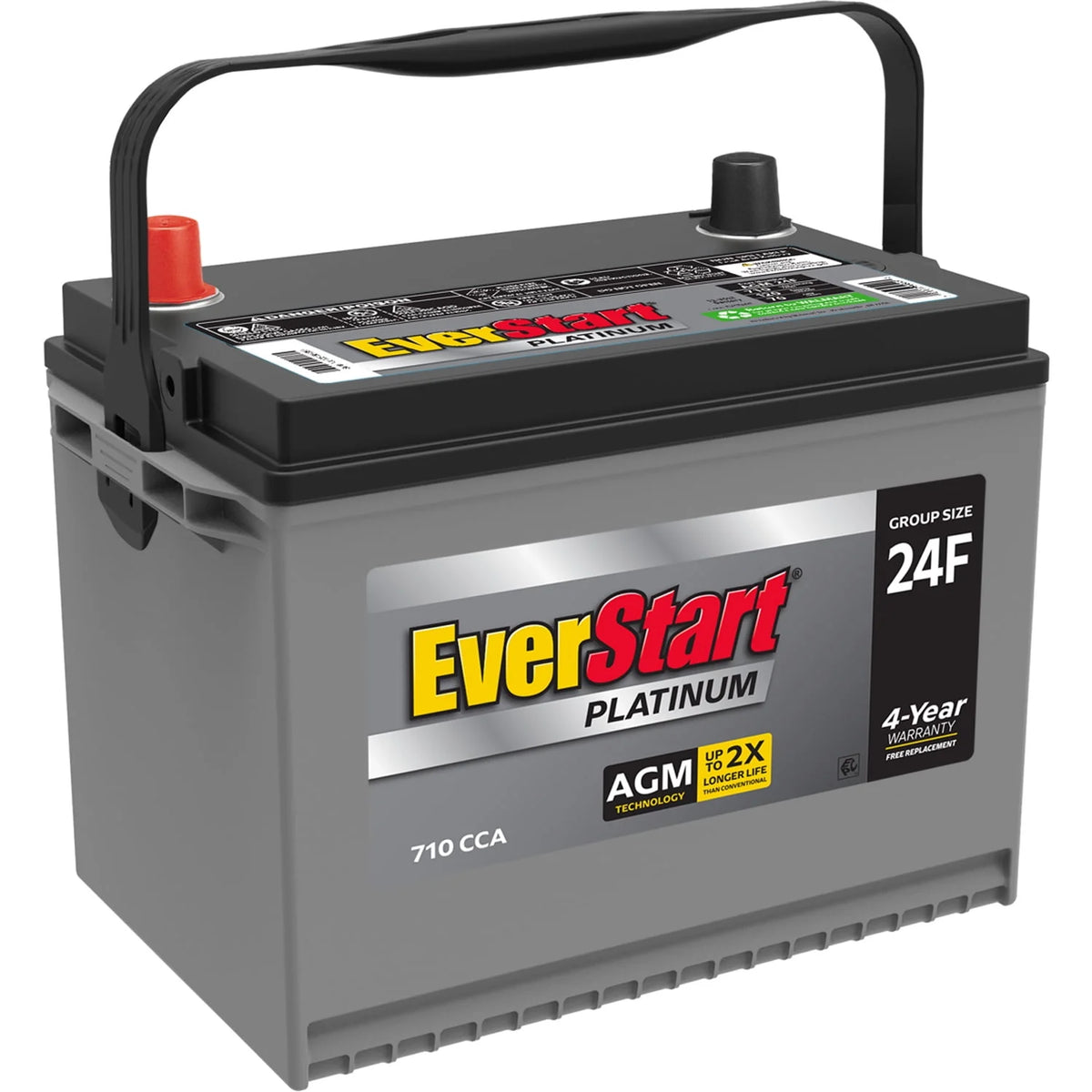 AGM Automotive Battery Group Size 24F 12 Volt 750 CCA J41550