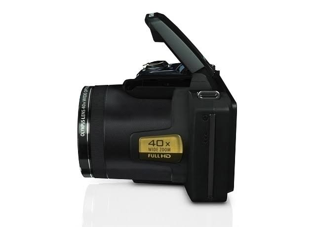 Black Compact Digital Camera Z939