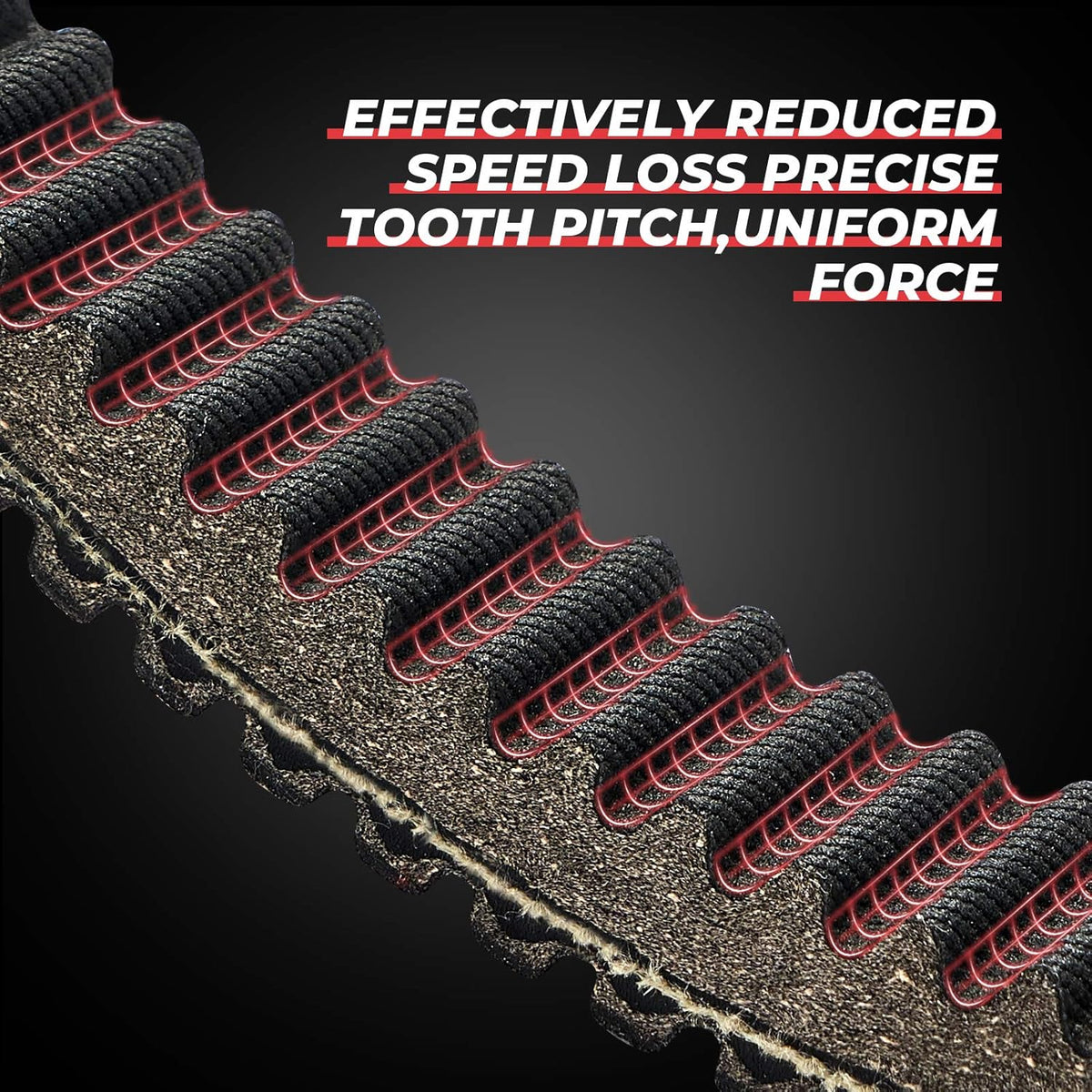 Heavy Duty Carbon Drive Belt I363