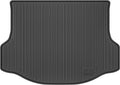 Black Rear Cargo Mat Trunk Liner Pack of 2 L15601
